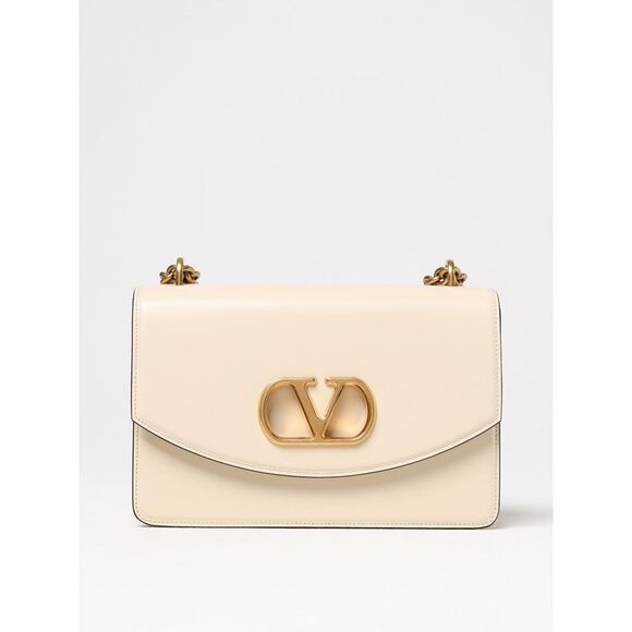 Valentino Garavani Handbags - Valentino Garavani Shoulder bag woman Women Yellow Cream Shoulder Bags